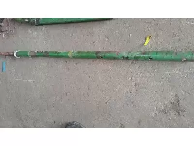 BRAS PORTE DENT AVEC ARBRE DE CDE NU EN UNE PIECE L=1580