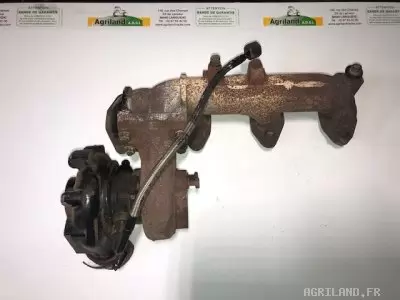 COLLECTEUR D'ECHAPPEMENT AVEC TURBO 