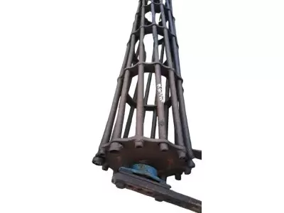 ROULEAU BARRE AVEC PALIERS ET FIXATIONS