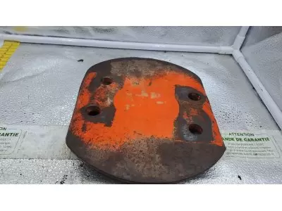 PLAQUE INFERIEURE LATERALE TROU DE FIXATION 14MM