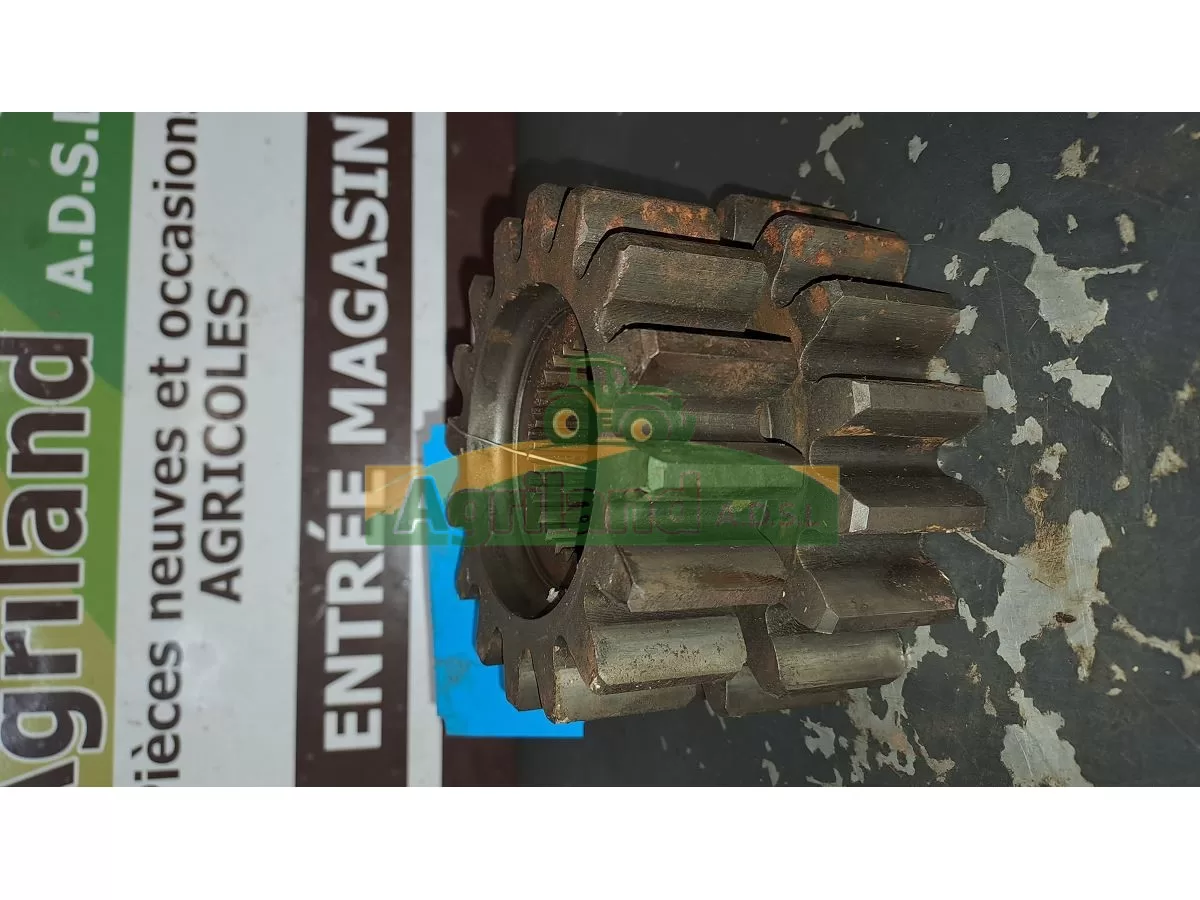 PIGNON DOUBLE R 700 Z16 ET Z17 INTERIEURE CANNELURES FINES LP : 1789