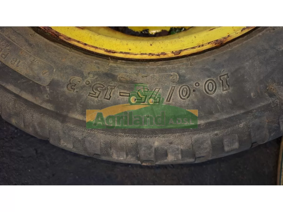 ROUE JOHN DEERE 1365 OCCASION 10,0/75 X 15,3-8 PR JANTE, VOILE, PNEU LP : 1739