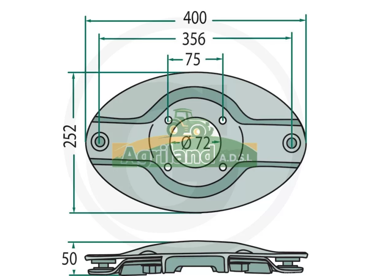 DISQUE DE COUPE L 356 COMPLET LP : 1483