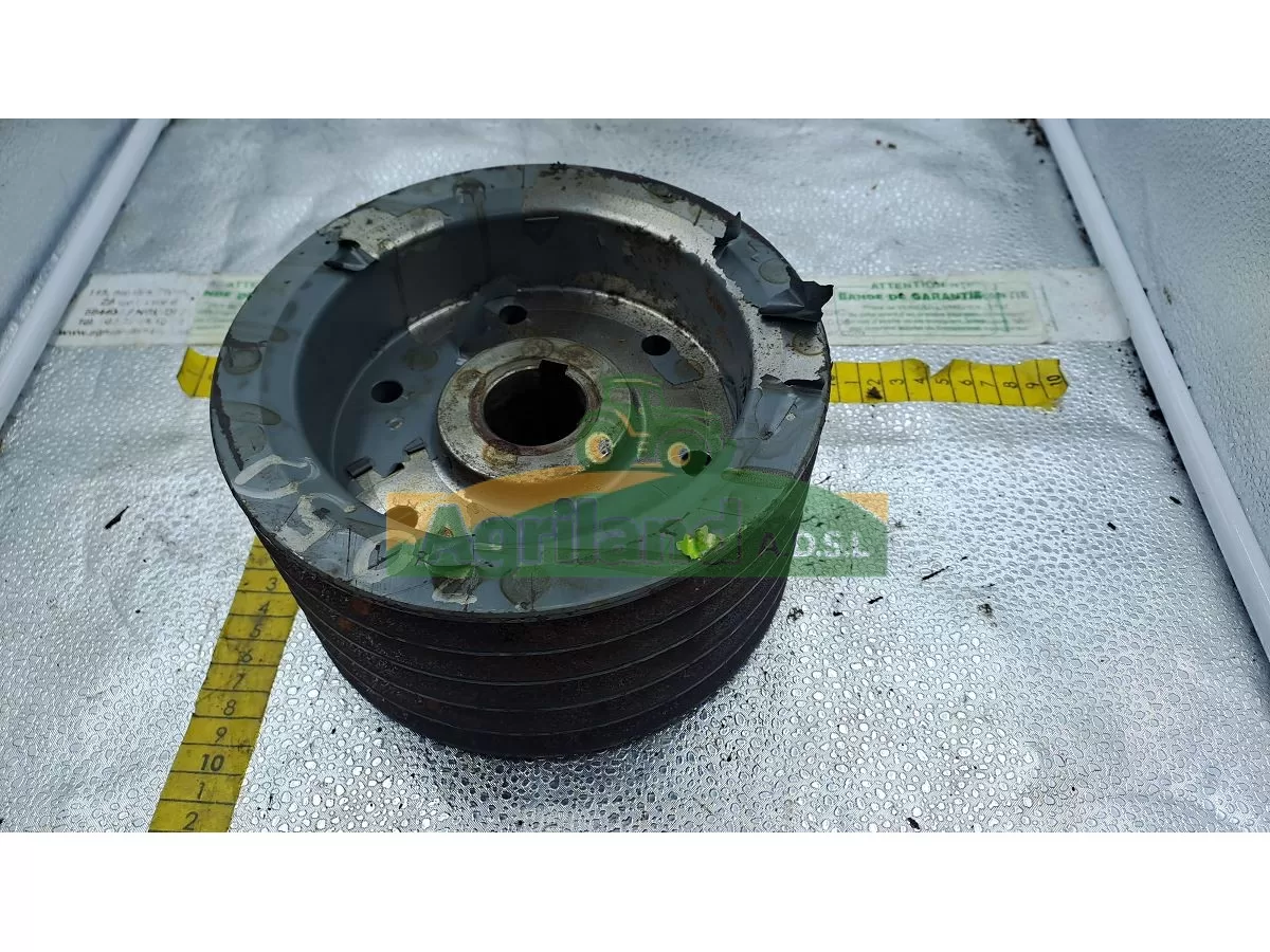 POULIE MENEE (MOYEU CLAVETTE) DIAM EXT 193  5 GORGES