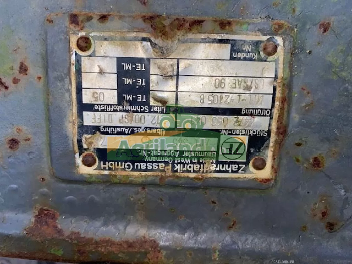 PONT AVANT SANS COUPLE CONIQUE APL 345