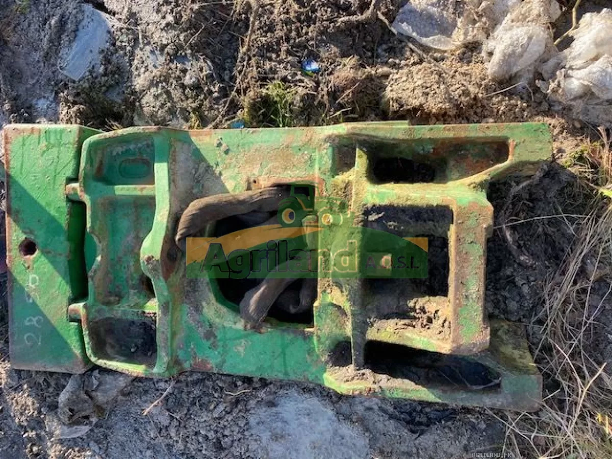 ENSEMBLE SUPPORT DE PONT AV ET MASSE