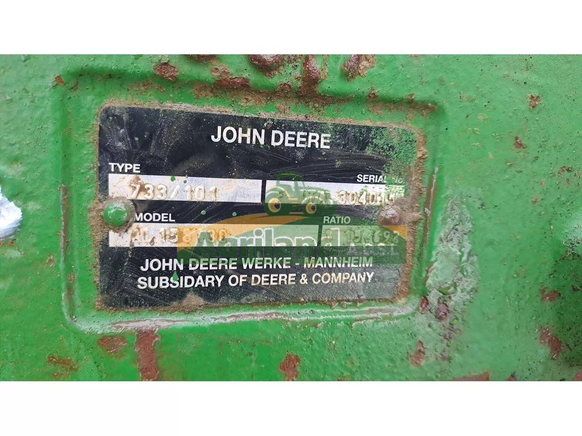 POUTRE DE PONT AVEC REDUCTEUR DROIT TYPE 733/101