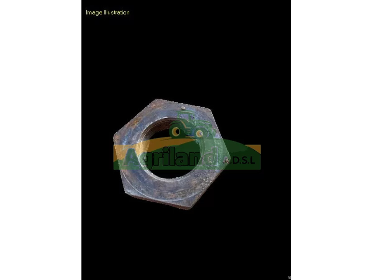 ÉCROU À CRÉNEAUX DÉGAGÉS 