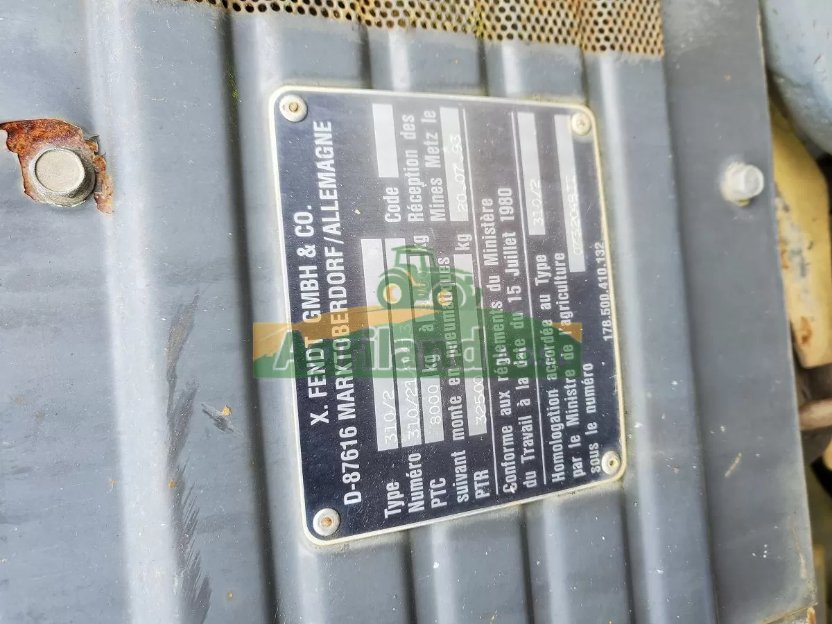 FENDT 310 FARMER AE-597-SC