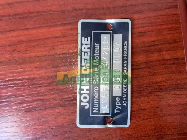 JOHN DEERE 3640 S 8264TH61