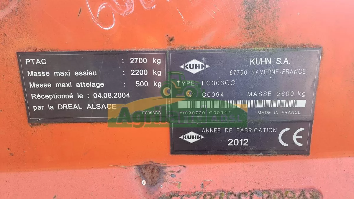 KUHN FC 303 GC 