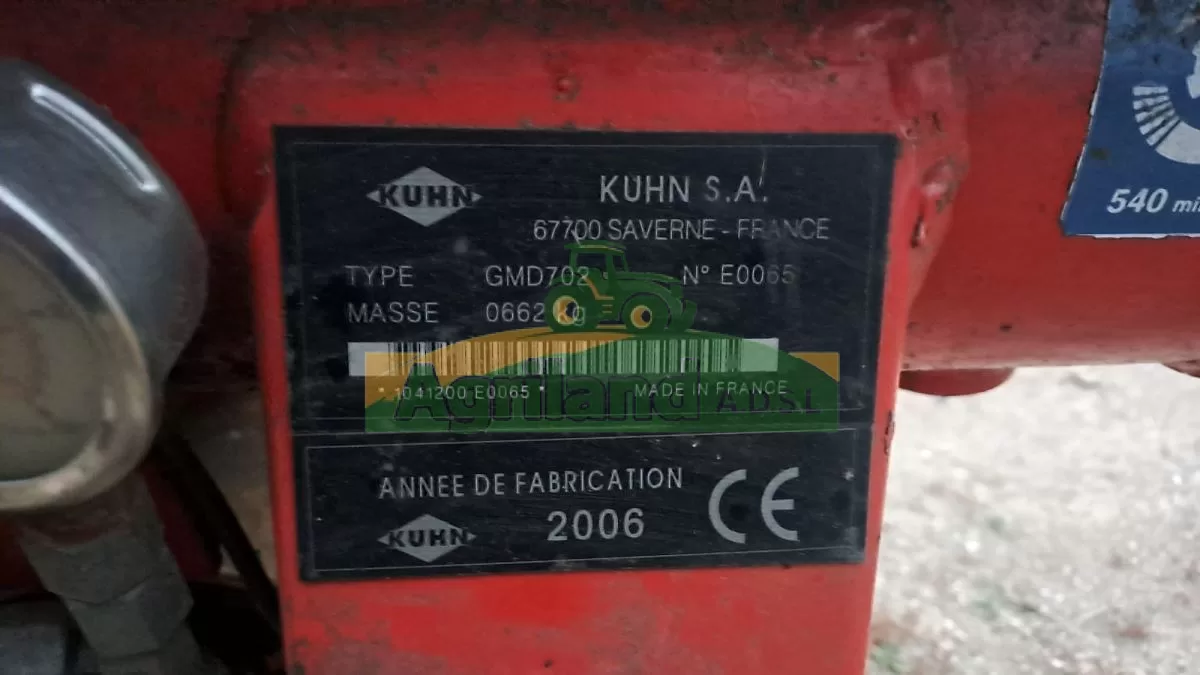 KUHN GMD 702