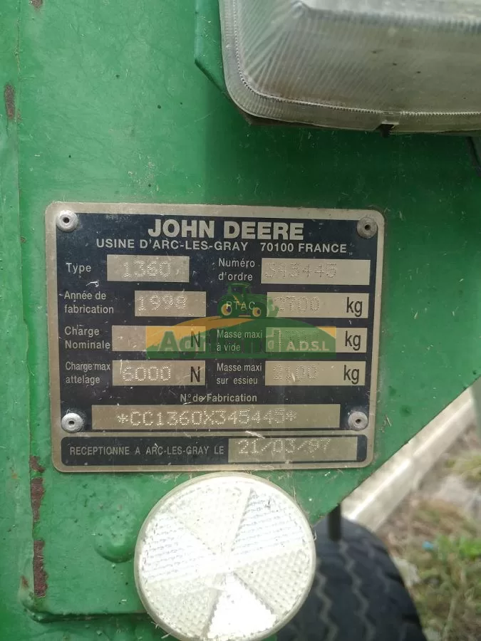 JOHN DEERE 1360