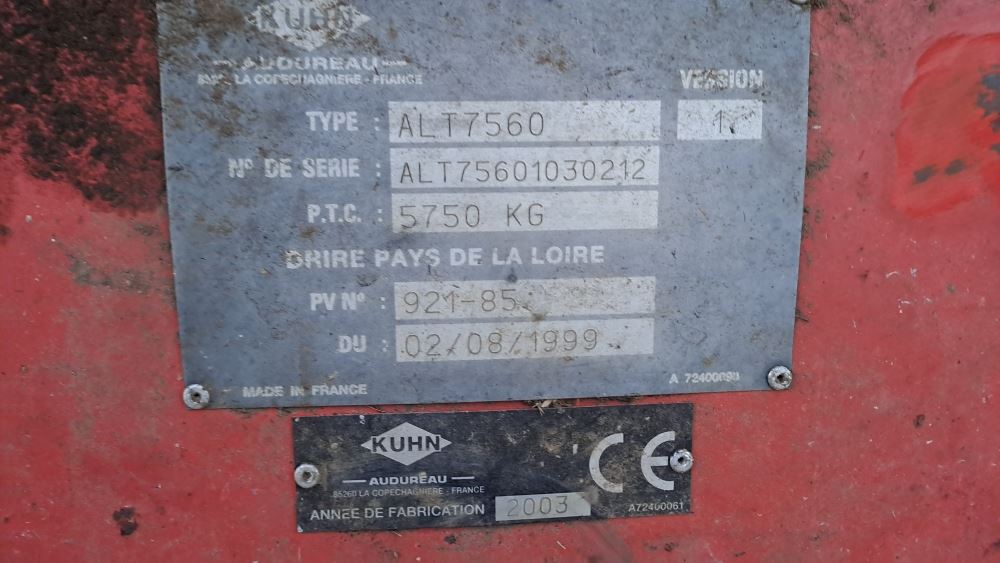 KUHN ALTOR 7560