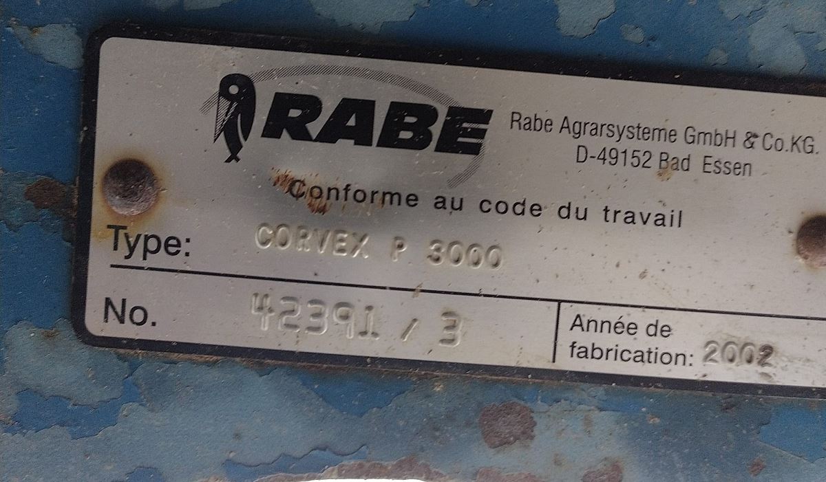 RABEWERK CORVEX PKE 3000